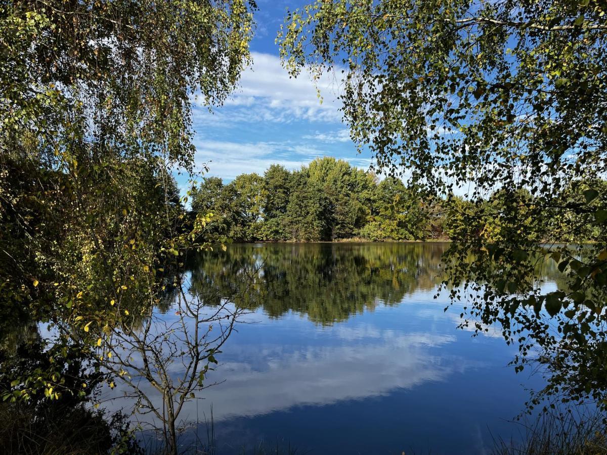 Ferienwohnung Am See Dillich - Ruhige Lage - Eigener Garten - Direkt Neben Einem Natursee Borken (Hessen) Exterior foto